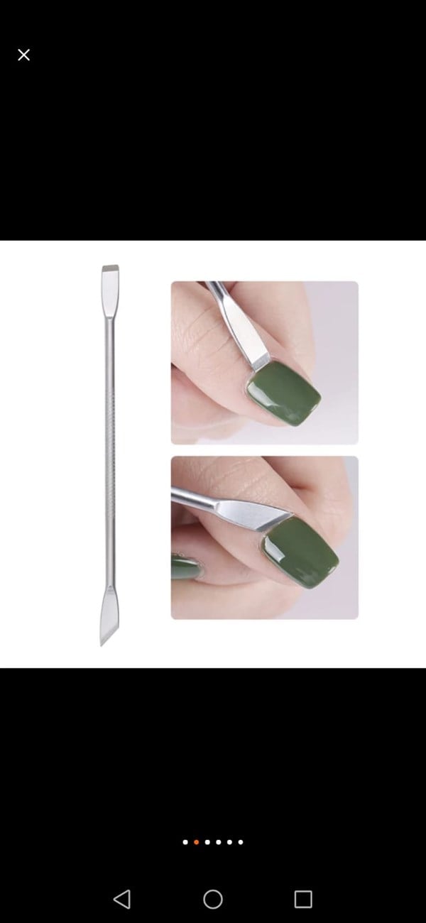 Çift taraflı UV oje kazıyıcı (42041)