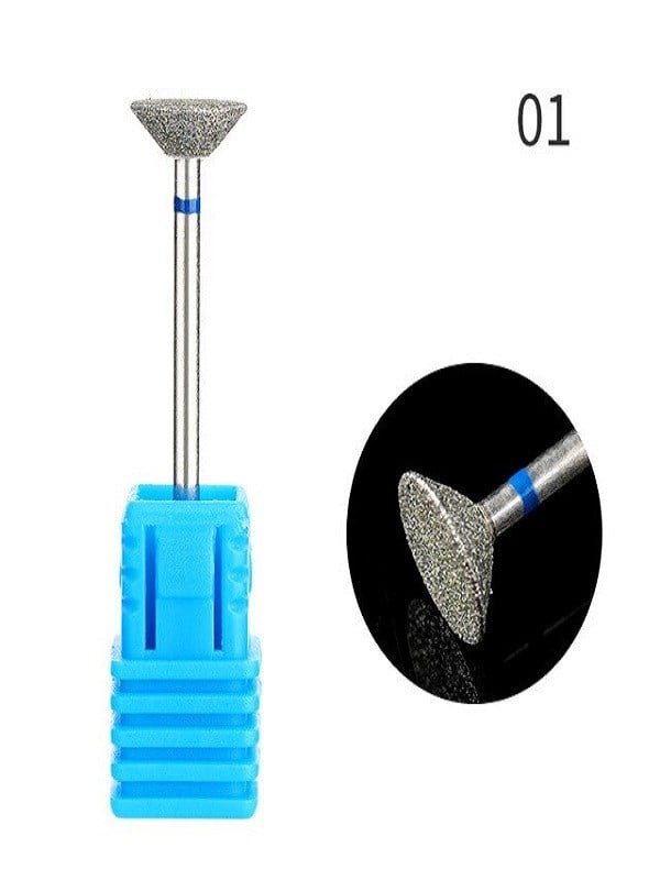 Freze metal manikür ucu 01