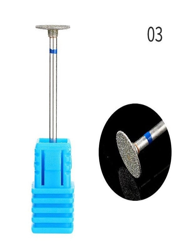 Freze metal manikür ucu 03