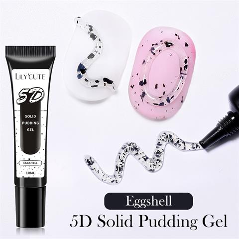 Lilycute 10 ml 5d Candy Gel Renk 04 Eggshell (56520)