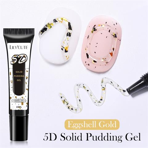 Lilycute 10 ml 5d Candy Gel Renk 05 Eggshell Gold (56520)