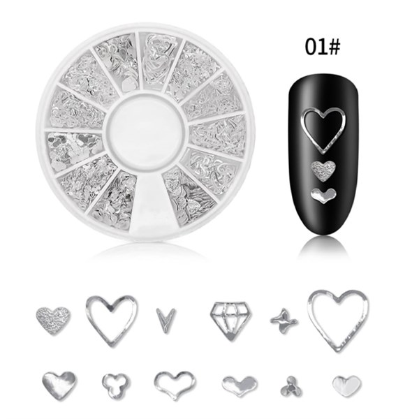 Metal Nail Art Tırnak süsü (F614-1)