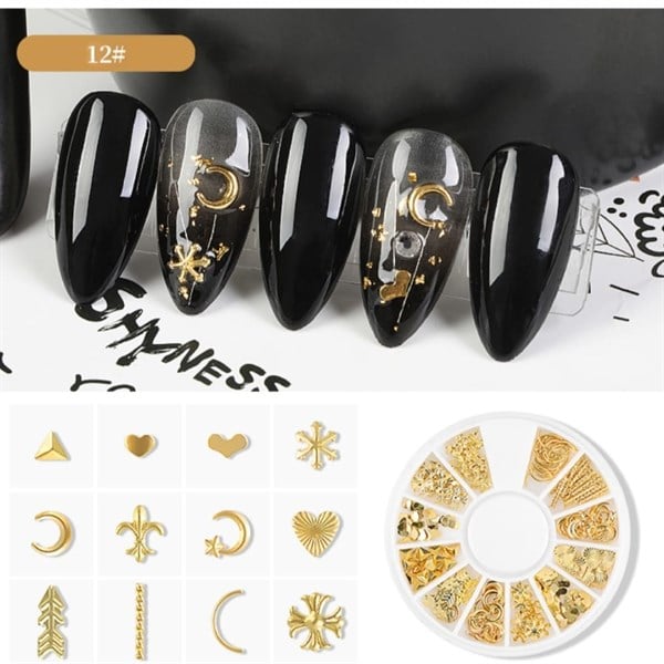 Metal Nail Art Tırnak süsü (F693-12)
