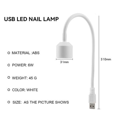 Mini UV Led ışık (6W) Beyaz