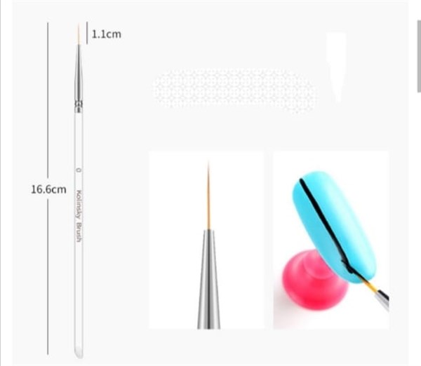 Nail Art çizim fırça seti (C113)