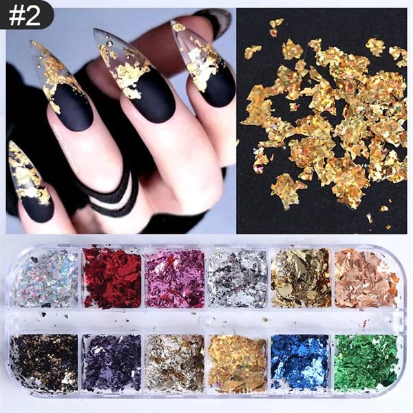 Nail art parçacık folyo (46890-2)