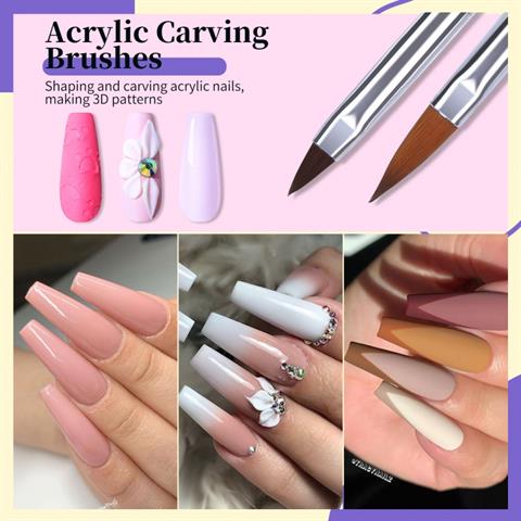 Nicole Diary 8 parça Nail Art Fırça seti (53736)
