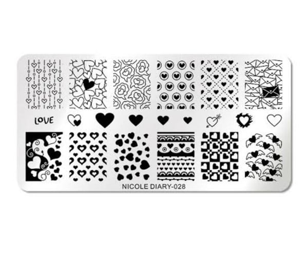 Nicole Diary metal stampa tabakası 028 (45598)