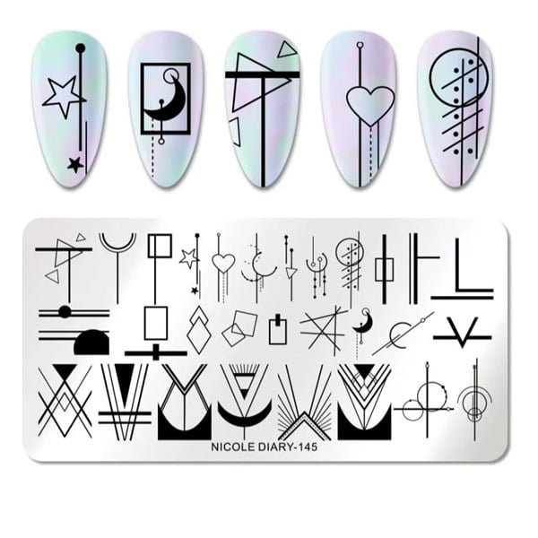 Nicole Diary metal stampa tabakası 145 (48662)