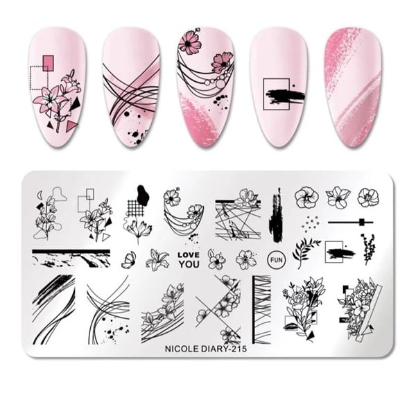 Nicole Diary metal stampa tabakası 215 (51360)