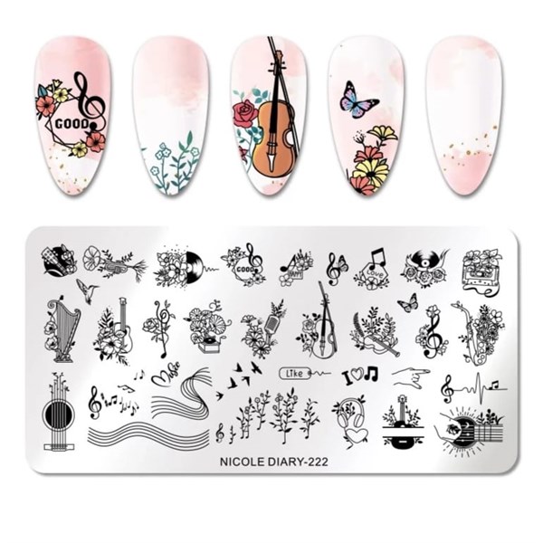 Nicole Diary metal stampa tabakası 222 (51560)