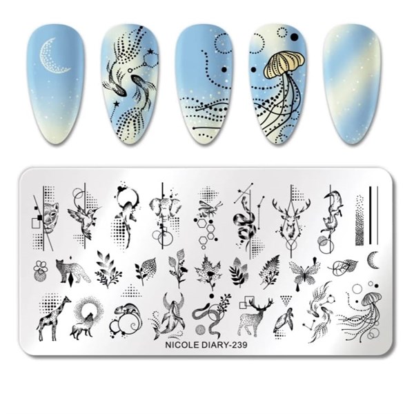 Nicole Diary metal stampa tabakası 239 (51794)