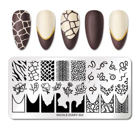 Nicole Diary metal stampa tabakası 302 (57425)