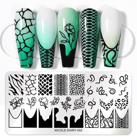 Nicole Diary metal stampa tabakası 302 (57425)
