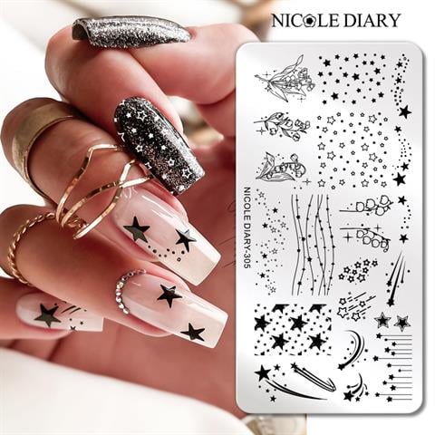 Nicole Diary metal stampa tabakası 305 (58069)