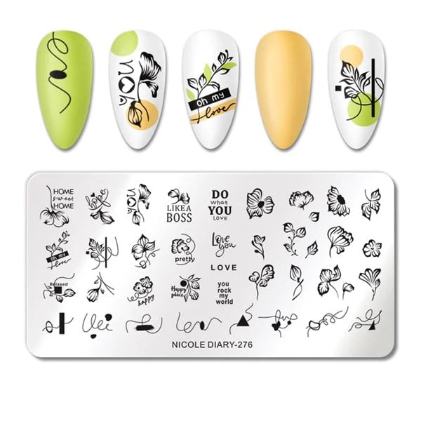 Nicole Diary metal stampa tabakası ND-276
