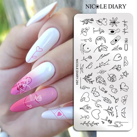 Nicole Diary metal stampa tabakası ND-294 (55450)