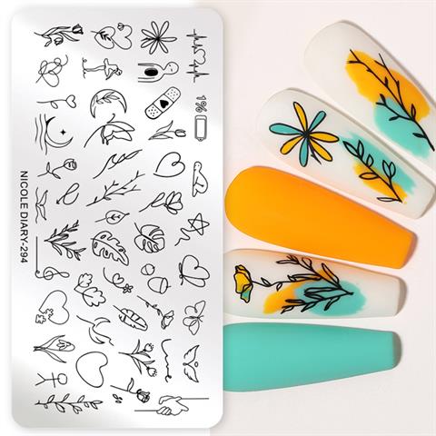Nicole Diary metal stampa tabakası ND-294 (55450)