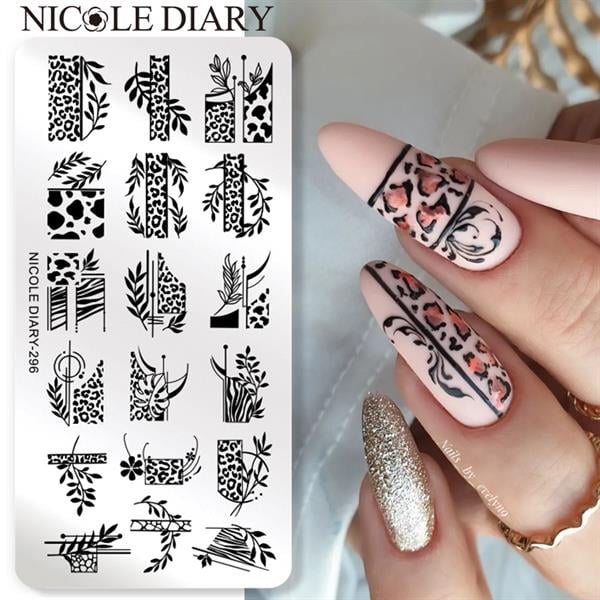 Nicole Diary metal stampa tabakası ND-296 (55838)