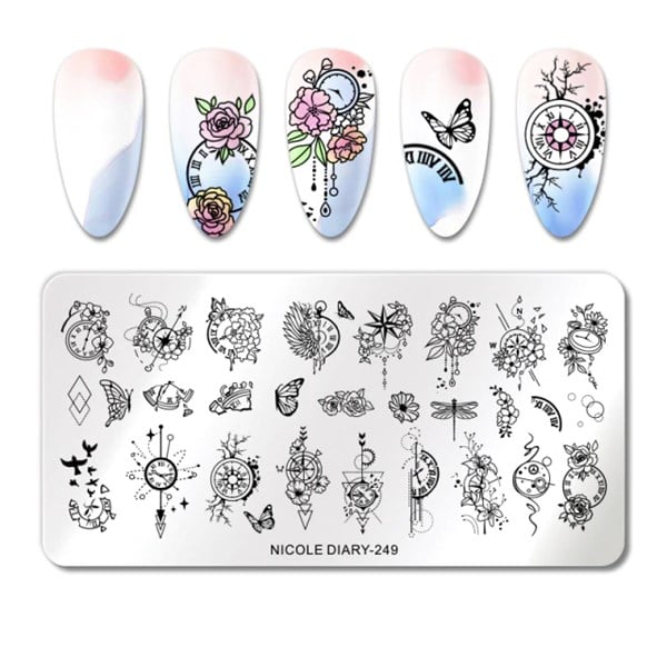 Nicole Diary metal stampa tabakası ND-249