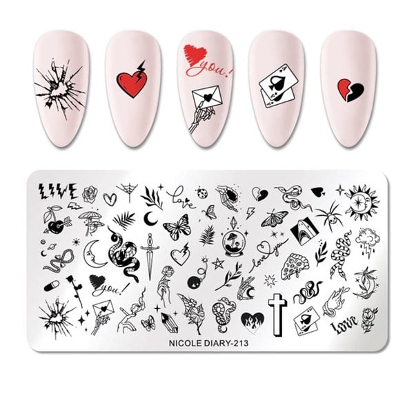 Nicole Diary metal stampa tabakası ND-213