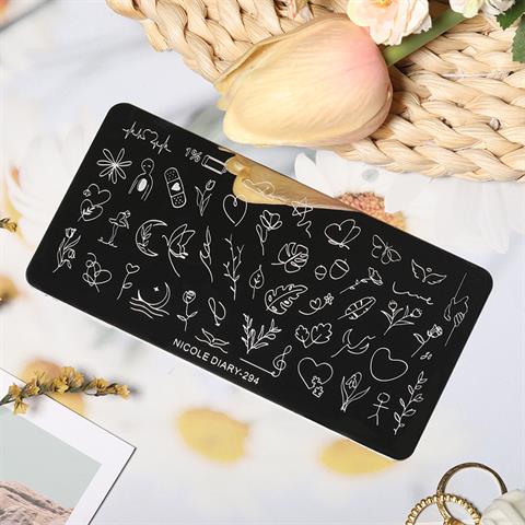 Nicole Diary metal stampa tabakası ND-294 (55450)
