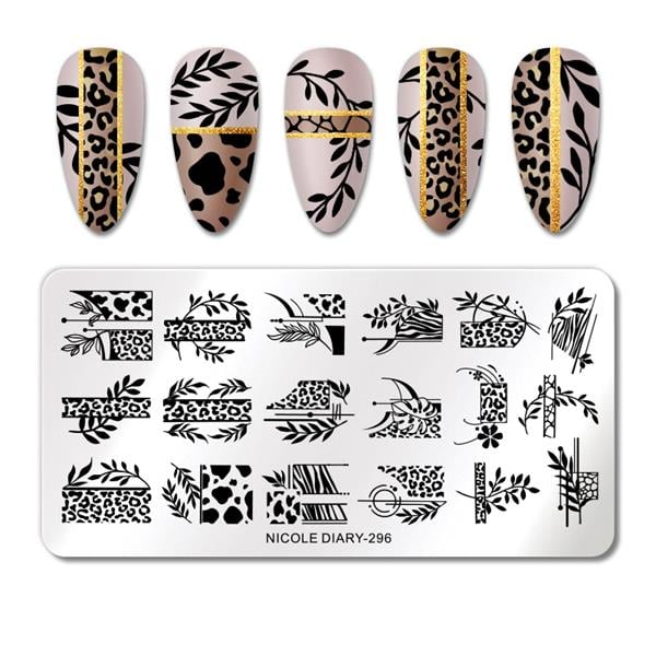 Nicole Diary metal stampa tabakası ND-296 (55838)