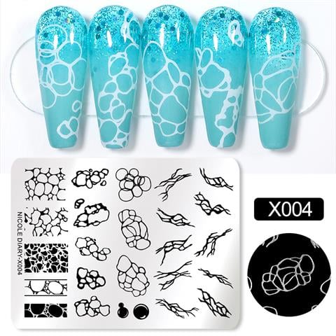 Nicole Diary metal stampa tabakası X004 (56251)