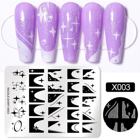 Nicole Diary metal stampa tabakası X003 (56250)