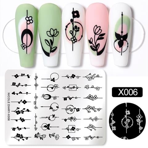 Nicole Diary metal stampa tabakası X006 (56253)