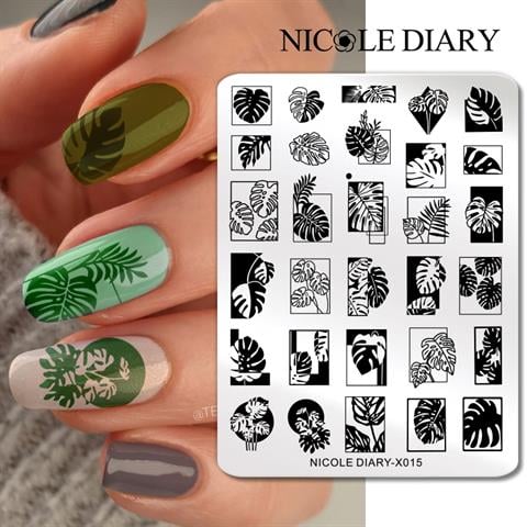 Nicole Diary metal stampa tabakası X015 (56262)