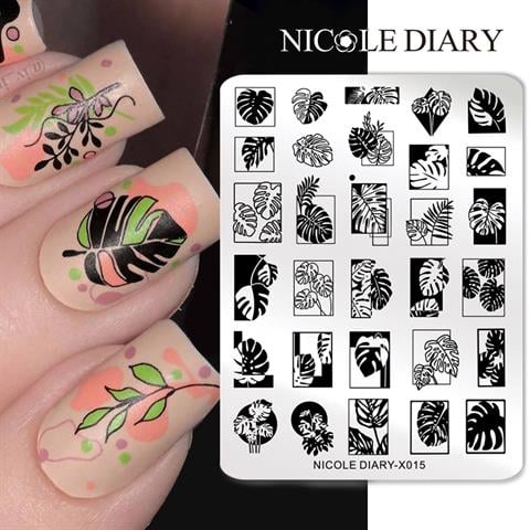 Nicole Diary metal stampa tabakası X015 (56262)