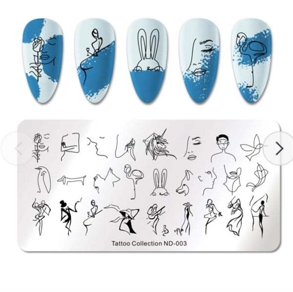 Nicole Diary Tattoo Collection ND003 (43497)