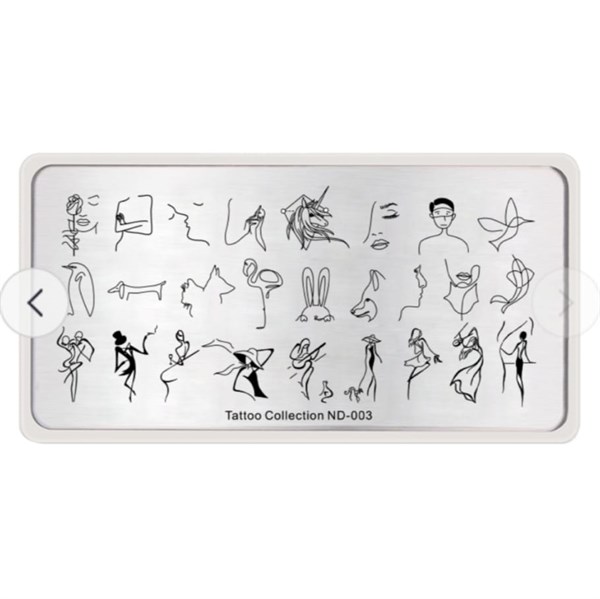 Nicole Diary Tattoo Collection ND003 (43497)