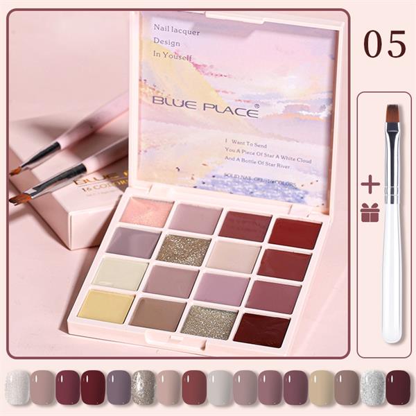 Solid - Krem Kalıcı oje Palet 05 (55630)