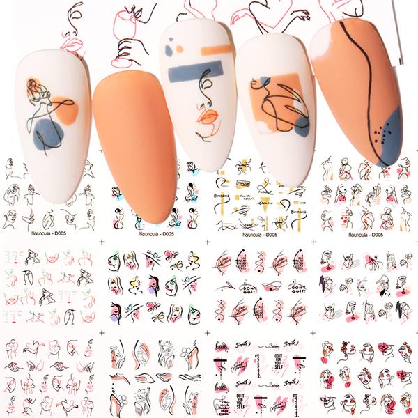 Su transferli nail art sticker D005 (51613-1)