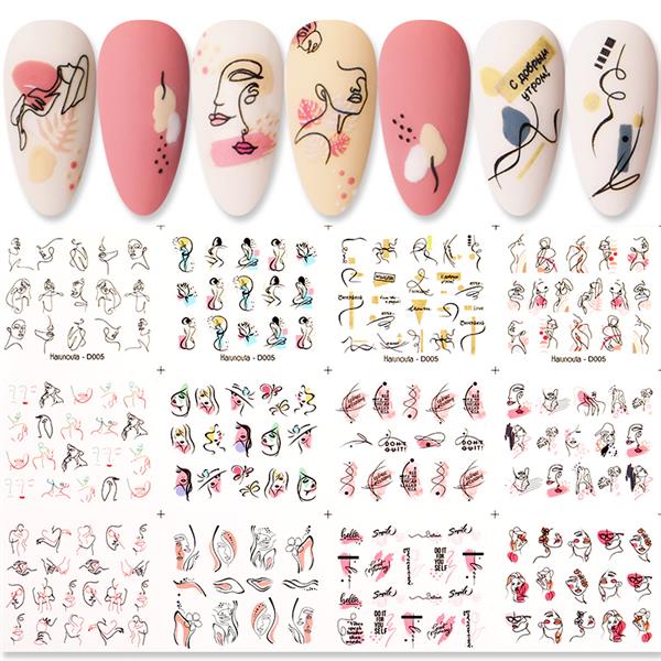 Su transferli nail art sticker D005 (51613-1)
