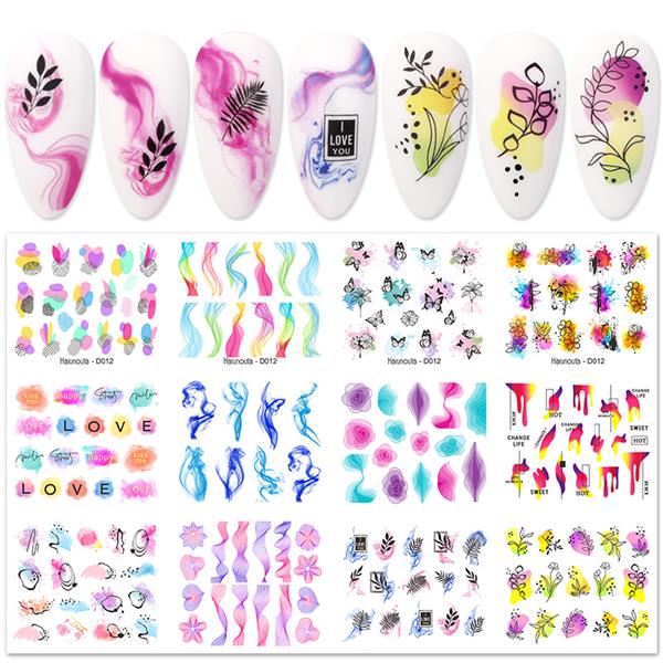 Su transferli nail art sticker D012 (52377-4)