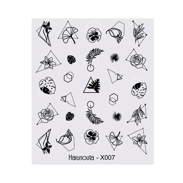Su transferli nail art sticker X007 (49831-7)