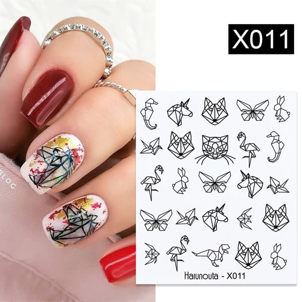 Su transferli nail art sticker X011 (49831-11)