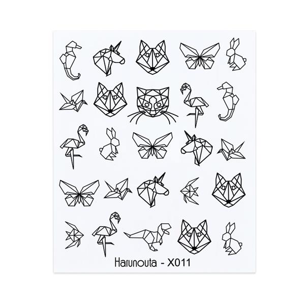 Su transferli nail art sticker X011 (49831-11)