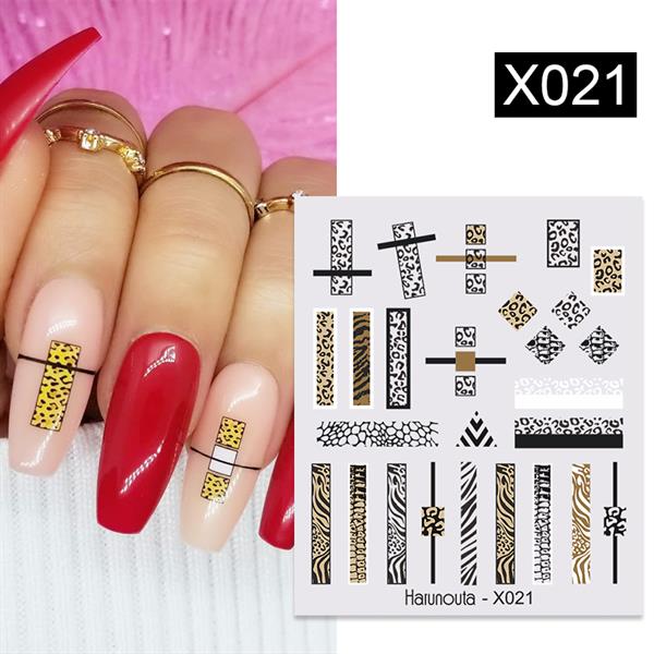 Su transferli nail art sticker X021 (49831-21)