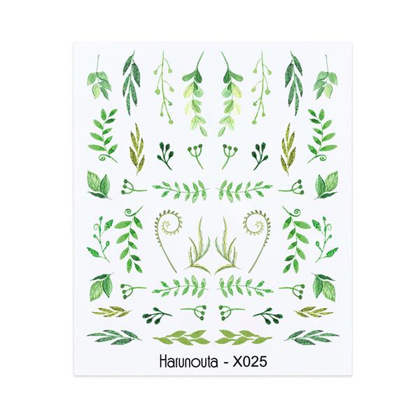 Su transferli nail art sticker X025 (49831-25)