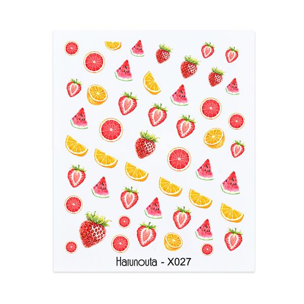 Su transferli nail art sticker X027 (49831-27)