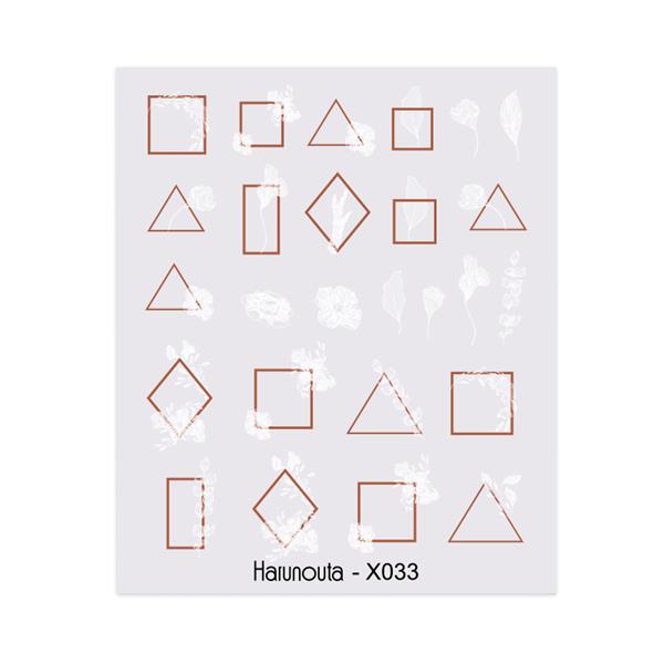 Su transferli nail art sticker X033 (49831-33)