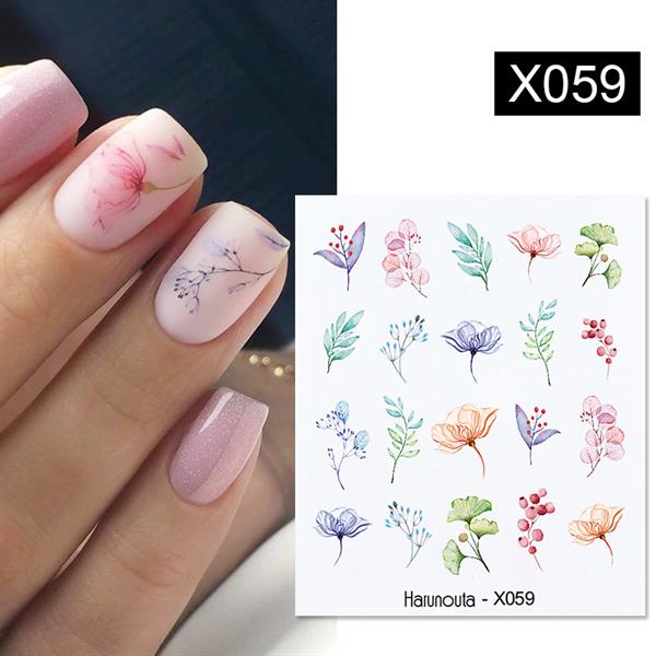 Su transferli nail art sticker X059 (50127-17)