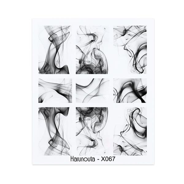 Su transferli nail art sticker X067 (50127-25)