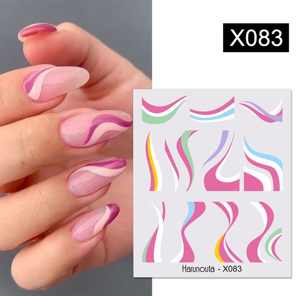 Su transferli nail art sticker X083 (52340-3)