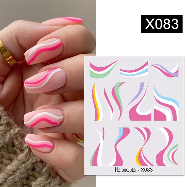 Su transferli nail art sticker X083 (52340-3)