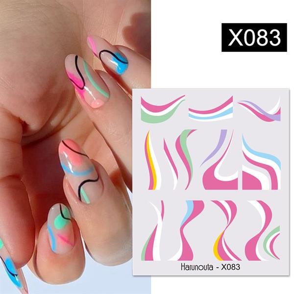 Su transferli nail art sticker X083 (52340-3)